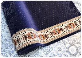 تصویر 2 از سجاده مخمل فرشی با طرح‌ های لطیف و رنگ‌ های آرامش‌ بخش